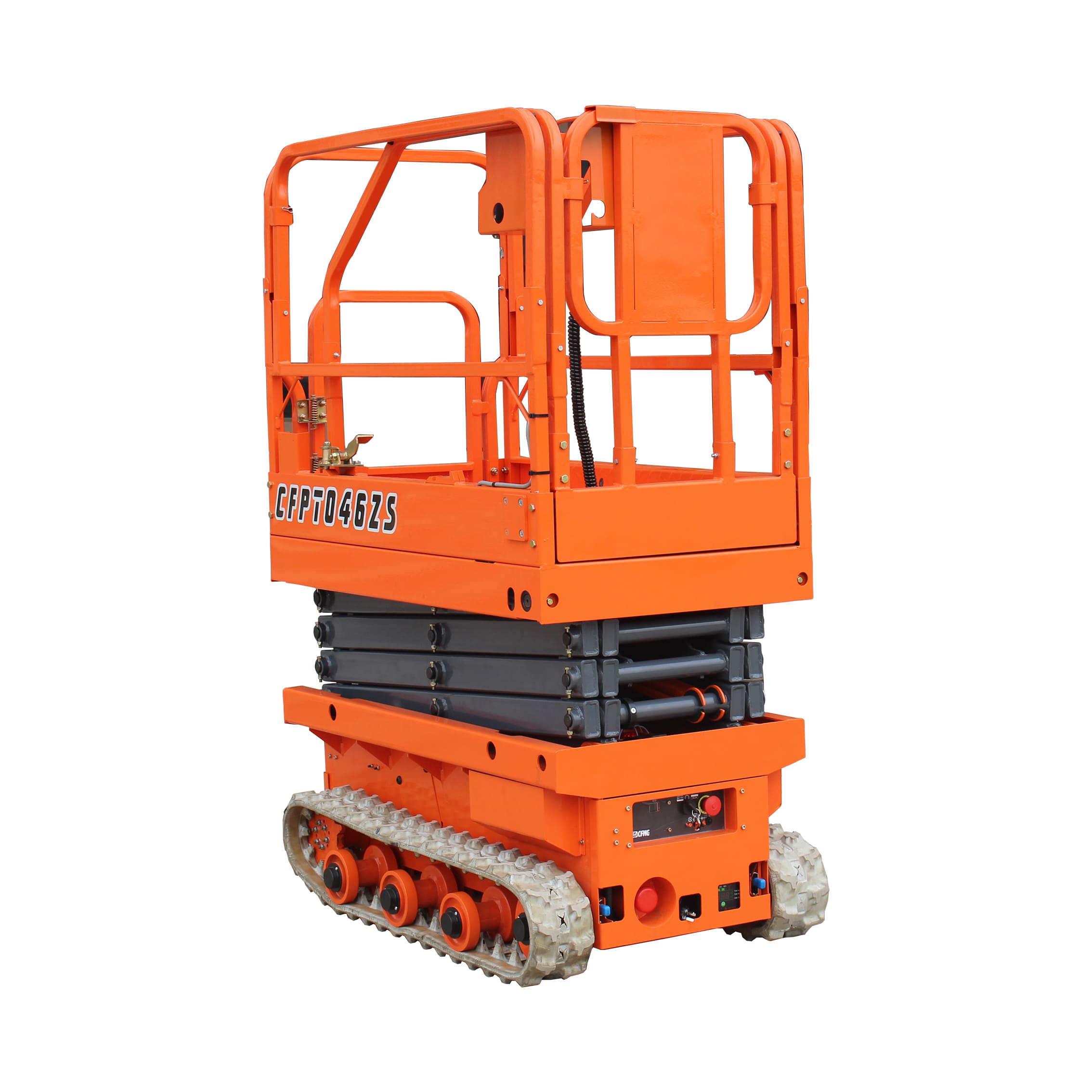 6.5m mini crawler electric lift hydraulic track scissor lift Goodao